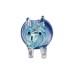 4 Inch Rhinoceros Figure Glass Smoking Pipe 