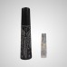 4 Inch Black Chillum With Om / Leaf  Design Sticker