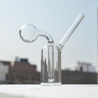 4 inch Transparent Glass Oil Burner Bong Waterpipe