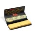 Raw Black Classic Connoisseur 1¼  Size With Tips Natural Original Rolling Paper