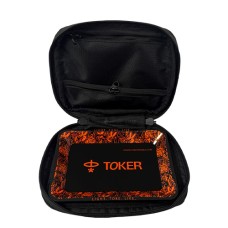 Toker Smoking Smell Proof Bag With Small Rolling Tray