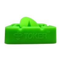 Premium Silicone Ashtray With Compartment Heat Resistant Eco-Friendly