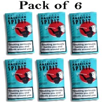 American Spirit Rolling Tobacco Flavour - 30gm (Pack of 6)