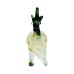 4 Inch Glass Smoking Pipe (Horse Shape)