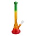 Rasta Color Glass Bong (12 Inch 28 MM)