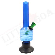 Assorted Design Acrylic Ice Bong (6 Inch 19MM)