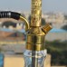 Premium Hookah 17 Inch AL-Rasta (100% Brass ) With Silicon Pipe 