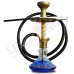 Premium Hookah 17 Inch AL-Rasta (100% Brass ) With Silicon Pipe 