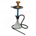 21 Inch AL-Rasta Borosilicate Glass  Hookah With Silicon Pipe (HK70)