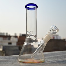 8 Inch 50mm Printed Bowl Ice Glass Bong