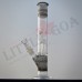 12inch Cylinder Shape 4 Leg Natural Color Glass Bong 