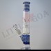 12inch Cylinder Shape 4 Leg Natural Color Glass Bong 