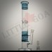 12inch Cylinder Shape Natural Color Glass Bong