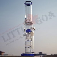 Color Chamber With Honey Comb Glass Bong (18 Inch)