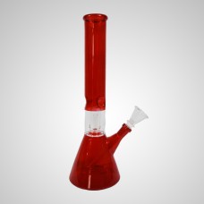 12 Inch Color Single Percolator Glass Bong