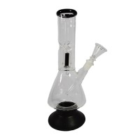 10 Inch 38 mm Single Percolator Glass Bong