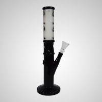 13Inch Assorted Sticker Smoking Color Glass Bong (Water Pipe)