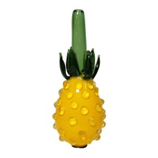 6.5 Inch Pineapple Figure Glass Smoking Pipe