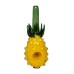 6.5 Inch Pineapple Figure Glass Smoking Pipe