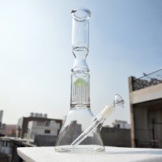 15 Inch Big Heavy Tree Percolator Borosilicate Glass Bong 