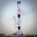 18 Inch Little Goa Sticker Glass Diffuser Bong