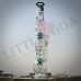 18 Inch Little Goa Sticker Glass Diffuser Bong