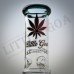 18 Inch Little Goa Sticker Glass Diffuser Bong