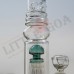 18 Inch Little Goa Sticker Glass Diffuser Bong