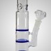 12 inch 40mm Double Honeycomb With Ice Catheter Glass Bong