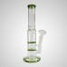 12 inch 40mm Double Honeycomb With Ice Catheter Glass Bong