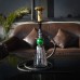 20 inch Al-Rasta Plain Base Hookah With Silicon Pipe