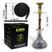 21 Inch Queen Wooden Top Part Hookah With Silicon Pipe