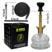 17" KrmaX Original Buffalo Brass Hookah With Silicon Pipe