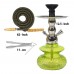 12.5 Inch KrmaX Local Pumpkin Top Part Micro Hookah With Pipe