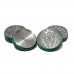 Metal Herb Grinder with  Marble Design (56 mm 4 Part)