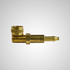 2.5-Inch Nut and Bolt Brass Smoking Pipe