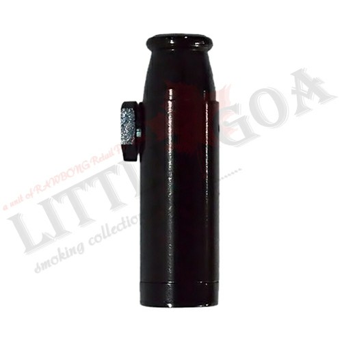 Portable Clear Alloy Sniffer Snuff Powder Bullet Dispenser