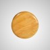 Wooden Herb Grinder Yin Yang Carved (50 mm 2 Part)