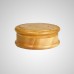 Wooden Herb Grinder Yin Yang Carved (50 mm 2 Part)